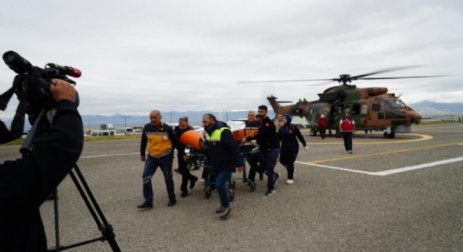 Pilotun cenazesi Erzurum'a getirildi